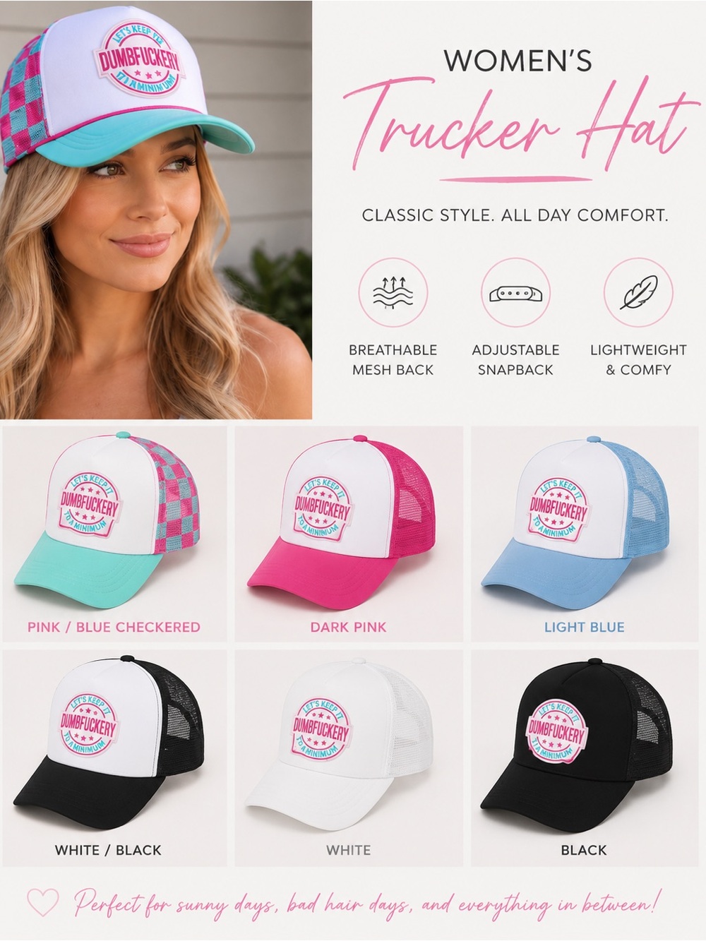 Sassy Trucker / SnapBack hat